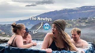 Winter at Our Cabin in the Mountains (Ft. The Newbys)