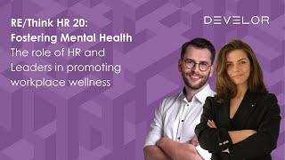 Fostering Mental Health - ReThink HR 20 webinar