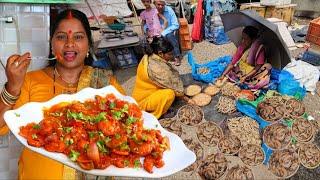 बिना झंझट के छोटी मछली  बनाने का नया तरीका देखकर आप कहोगे पहले क्यों नही बताया Chilli Prawns FISH