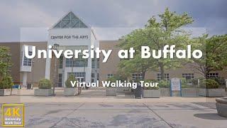 University at Buffalo (North Campus) - Virtual Walking Tour [4k 60fps]