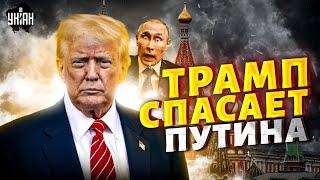 Началось! ДОГОВОРНЯК: Трамп спасает Путина как может. Санкции на паузе