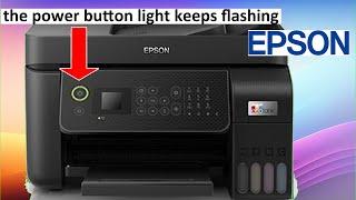 Troubleshooting Epson Printer L5290 Error 100077: How To Fix A Flashing Power Button Light