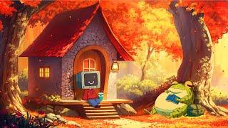 soothing autumn lofi  calm your anxiety, relaxing music [chill lo-fi hip hop beats]