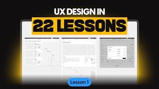 How to Master UX Design Basics in 2 weeks for $0 | Free UX course (Lesson 1)