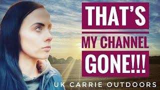 OH MY GOD IT'S ALL GONE! | UK CARRIE OUTDOORS