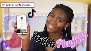 How To Create A Playlist On TikTok | Olivia Henry