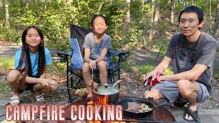 CAMPFIRE  Cook-off Battle! Janet vs Kate vs Tad