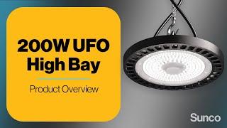 200W UFO High Bay | Overview