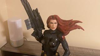 BLACK WIDOW (EXCLUSIVE) PREMIUM FORMAT STATUE UNBOXING & REVIEW | SIDESHOW COLLECTIBLES