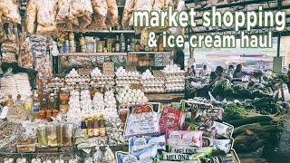 Bi-Monthly Farmers Market Shopping! Palengke & Grocery Haul | Making turon (fried banana rolls) 