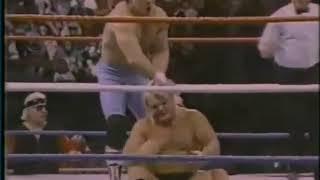 British Bulldogs vs Greg Valentine   Brutus Beefcake - 10-11-86
