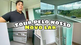 TOUR PELO NOSSO NOVO APARTAMENTO ️