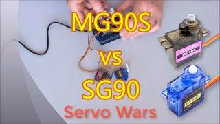 Servo Wars: SG90 vs MG90S