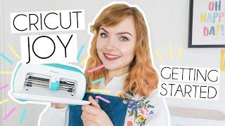 Getting Started With The Cricut JOY for Beginners | UnBoxing, Setup & EASY Tutorial