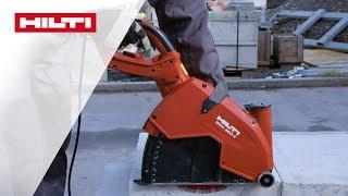 DEMO: Nass- und Trockenschnitt mit dem Hilti DCH 300 X