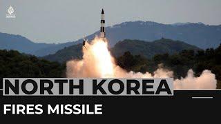 North Korea fires missile after aircraft buzz South Korean border