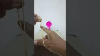 BIKIN PISTOL GELANG KARET #shortvideo #kreatifide