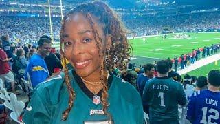 EAGLES VS PACKERS GAMEDAY VLOG | NFL BRASIL SAO PAOLO GAME #symonewiththesports