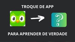 Troque o DUOLINGO por este APP para aprender inglês