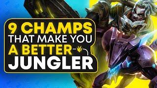 9 Champions That Will Make You A BETTER JUNGLER in Season 12!