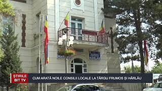 ȘTIRILE BIT TV - CUM ARATĂ NOILE CONSILII LOCALE LA TÂRGU FRUMOS ȘI HÂRLĂU