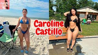 Caroline Castillo  | Curvy Fitness Model | Bio+Info