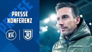 LIVE: Pressekonferenz: KSC - SSV Jahn Regensburg