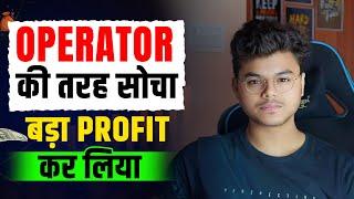 Intraday Live Analysis using Operator Mindset Ce Trap trade