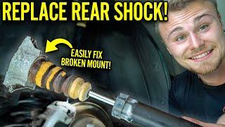 How To Replace Rear Shock And Top Shock Mount On A 2010 MAZDA 3