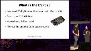 38C3 - Liberating Wi-Fi on the ESP32