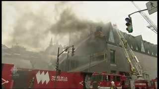 RAW: Museum of Civilization on fire