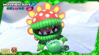 Mario Kart 8 Deluxe ⁴ᴷ Star Cup (200cc 3-Star Rank) Petey Piranha gameplay