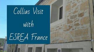 French Village Collias Gard Visit with ESREA France