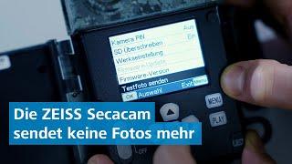 Was kann ich tun, wenn meine ZEISS Secacam keine Fotos mehr sendet?