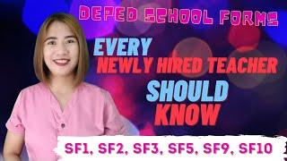 DEPED SCHOOL FORMS EVERY NEWLY HIRED DEPED TEACHERS SHOULD KNOW | by TEACHER JADE