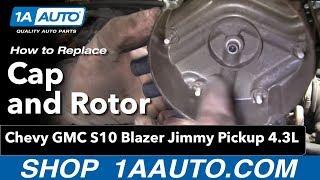 How to Replace Distributor Cap & Rotor 95-05 Chevy Blazer S10