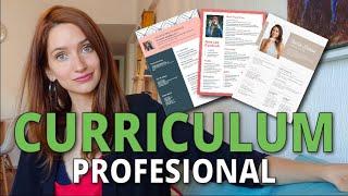 CÓMO HACER UN CURRICULUM PROFESIONAL - Crea tu propio CV y conseguí el trabajo de tus sueños