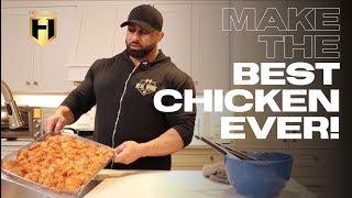 MUSCLE BUILDING MEALS | HOW TO MAKE THE BEST CHICKEN EVER!