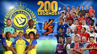 AL NASSR ️ 2️⃣0️⃣0️⃣ LegendsRonaldo,Talisca,Luiz Gustavo,Ghislain Konan,David Ospina