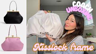 UNBOXING COACH KISSLOCK FRAME / LA BOLSA MAS BUSCADA DE COACH 