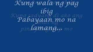 keep on loving you (tagalog version) by renz verano (w/lyrics)