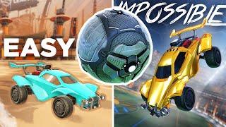 Learning 10 Rocket League mechanics from EASY to IMPOSSIBLE again