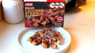 TGI Fridays Sesame Chicken Strips In A Legendary Glaze With Shoutouts | New | Iceland | Food Review