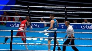 R64 (75KG) MOHAMED MDAHOMA (COM) vs SALIMOV NEKRUZ (TJK) | IBA Men's World Boxing Championships 2023