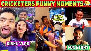 Indian Cricket Team Funniest Reel/Moments Ever  | Part 2 | Rohit Sharma,Virat Kohli,Rinku Singh