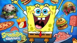 EVERY Food in Bikini Bottom Ever  | 1 Hour | SpongeBob