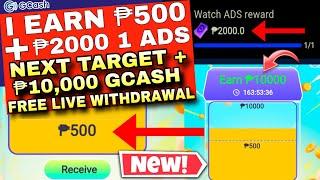 NEW PAYING APP - HOW TO EARN ₱500 + ₱2000 1 ADS LANG GRABE LEGIT + NEXT TARGET ₱10,000 LIVE PAYOUT