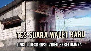 TES SUARA WALET BARU DI PINTU BARAT (GEDUNG BARU)