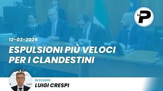 TGPrealpina 12/03/2025 | Espulsioni più veloci per i clandestini