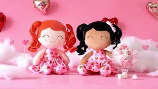 Gloveleya Plush Curly Dolls - Love Heart Series